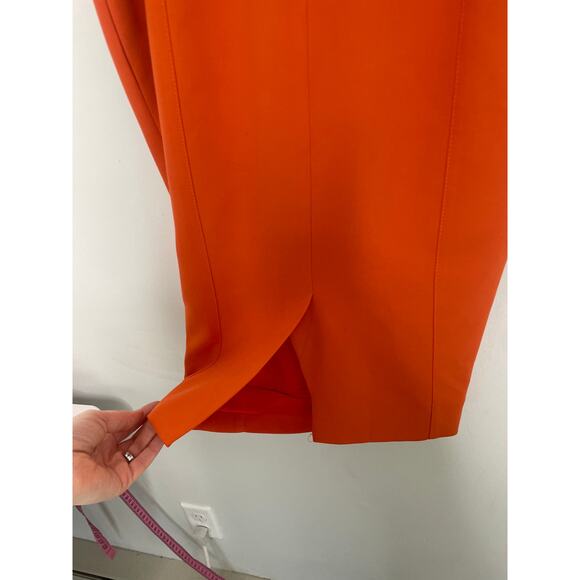 Karen Millen Orange Midi Dress - Picture 9 of 11